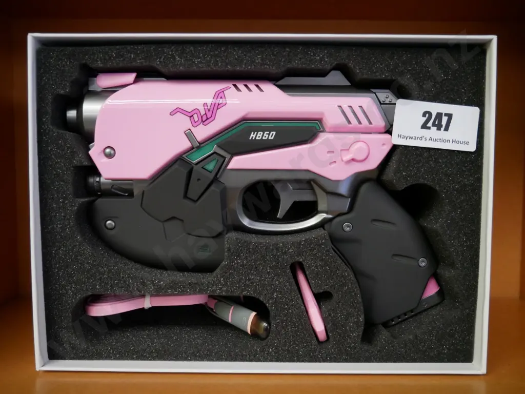 1 Overwatch pink DVA power bank light guns Image 1++