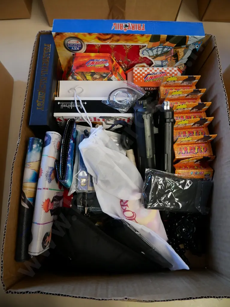 lucky dip box of assorted fantasy colllectables and toys Image 1++