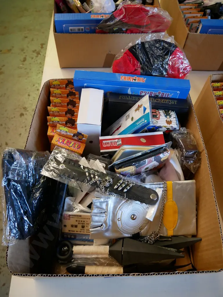 lucky dip box of assorted fantasy colllectables and toys Image 1++