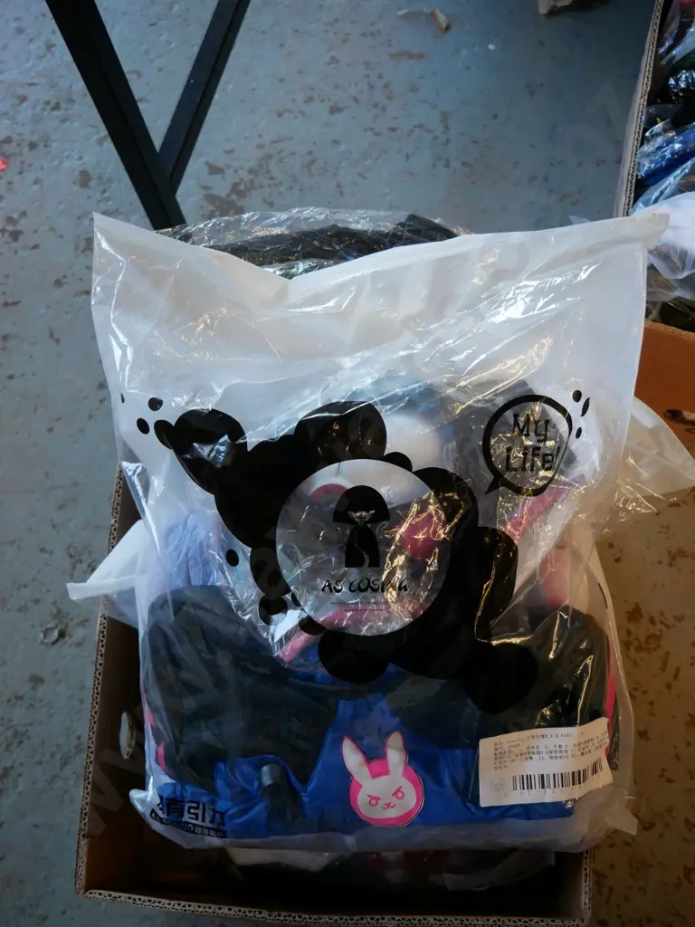 box of unopened costumes Image 1++