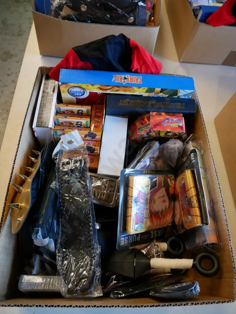 lucky dip box of assorted fantasy colllectables and toys Image 1++