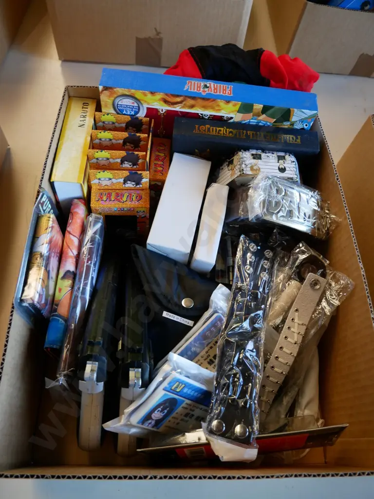 lucky dip box of assorted fantasy colllectables and toys Image 1++
