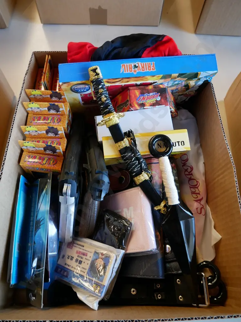 lucky dip box of assorted fantasy colllectables and toys Image 1++