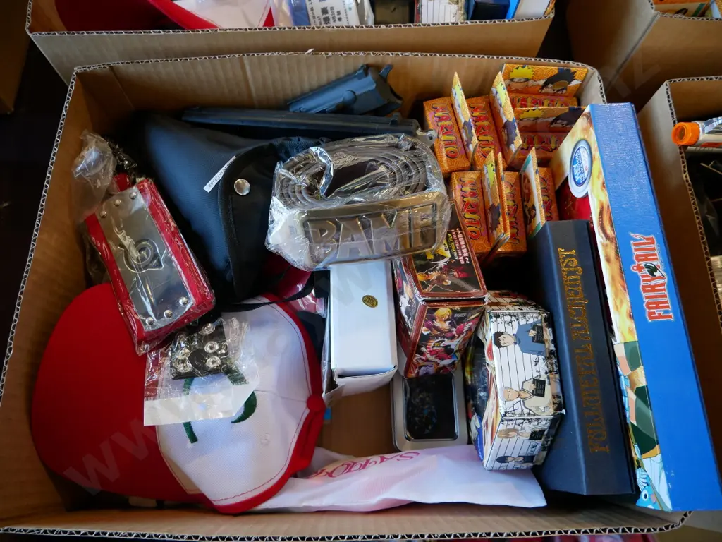 lucky dip box of assorted fantasy colllectables and toys Image 1++