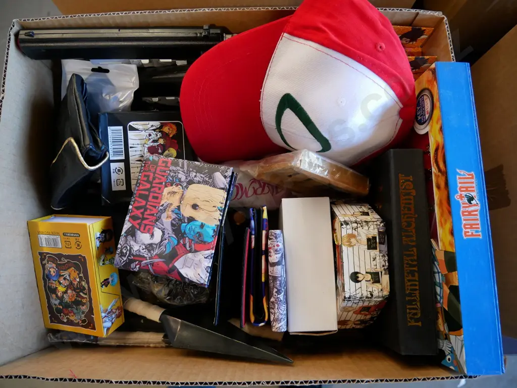 lucky dip box of assorted fantasy colllectables and toys Image 1++