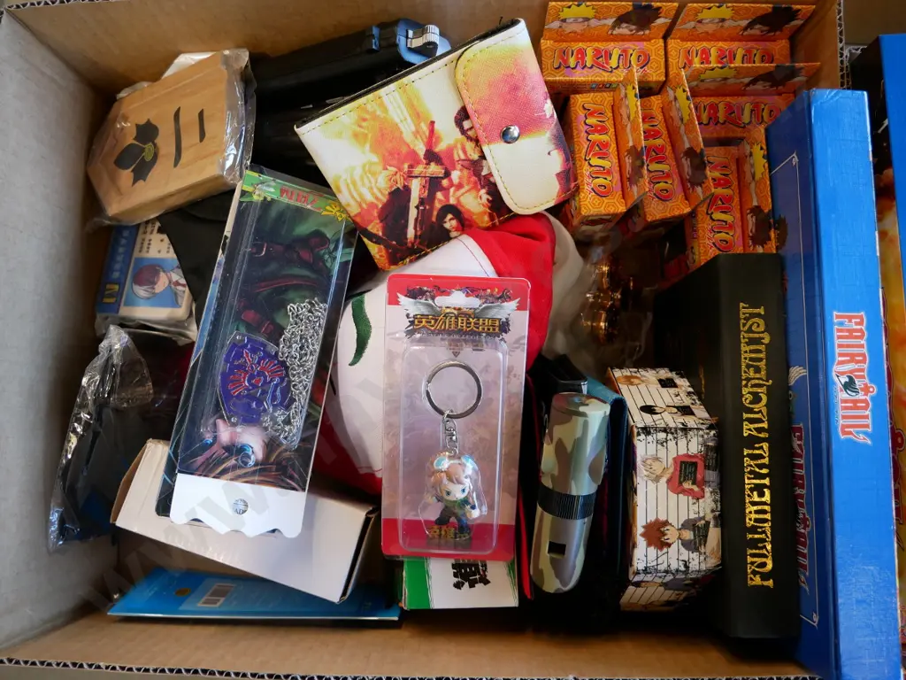 lucky dip box of assorted fantasy colllectables and toys Image 1++
