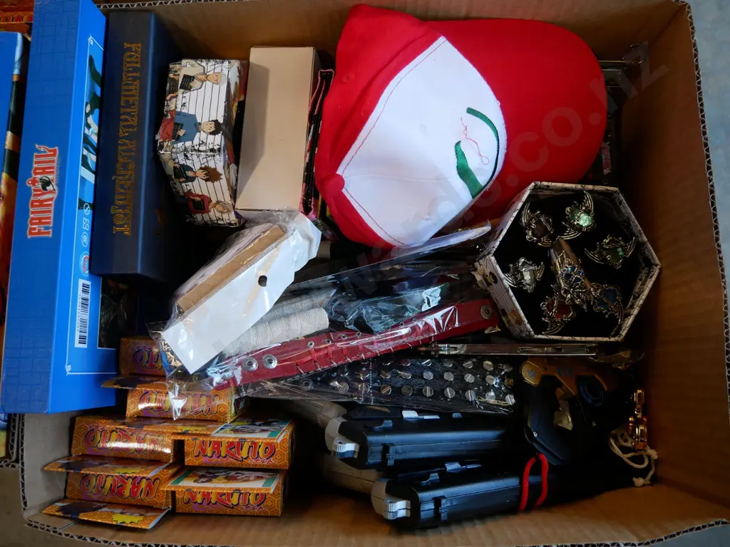 lucky dip box of assorted fantasy colllectables and toys Image 1++