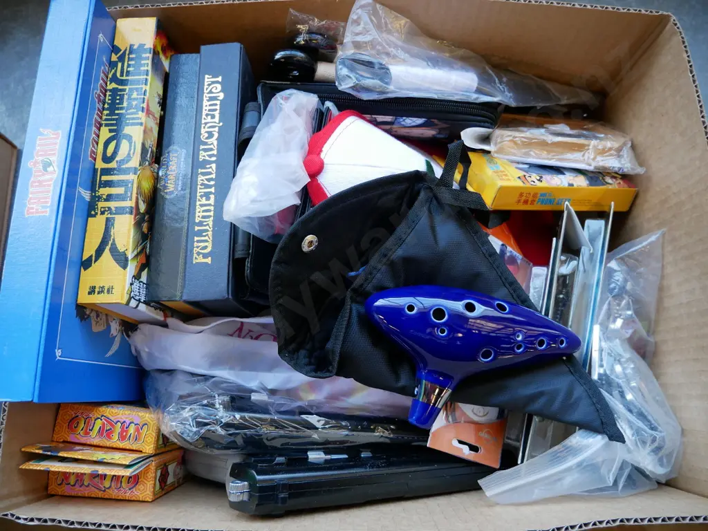 lucky dip box of assorted fantasy colllectables and toys Image 1++