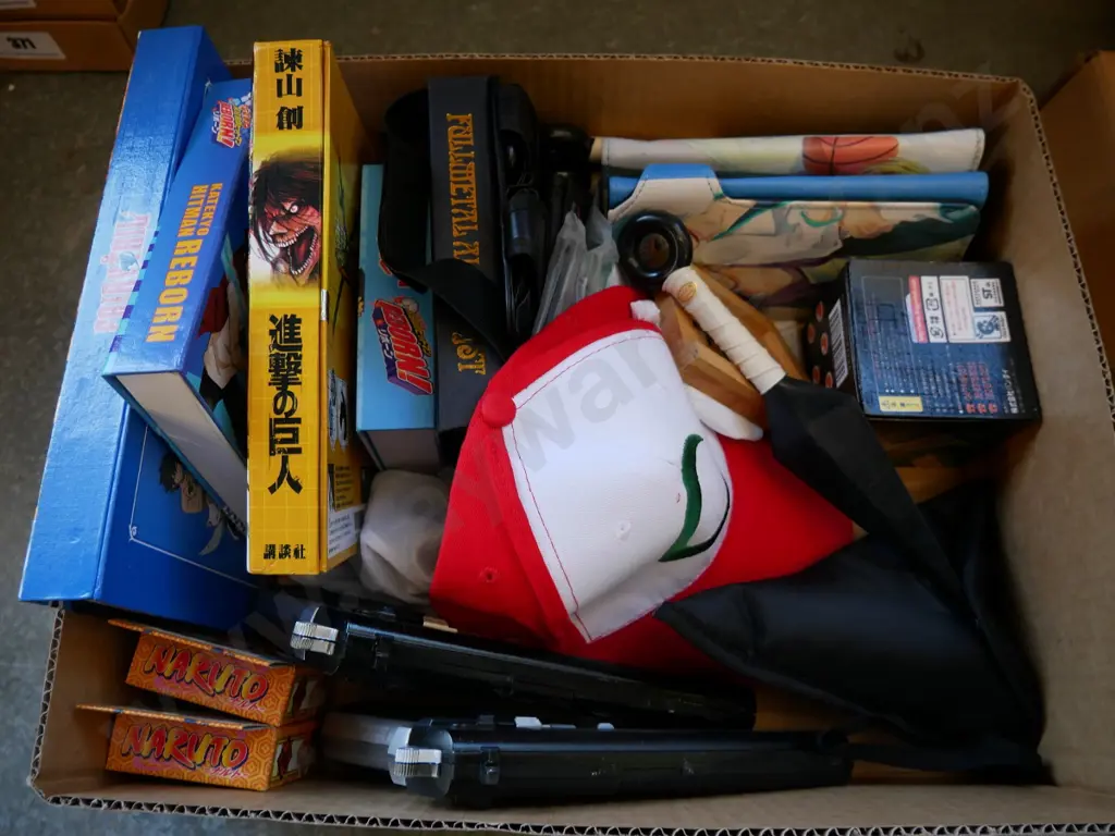 lucky dip box of assorted fantasy colllectables and toys Image 1++