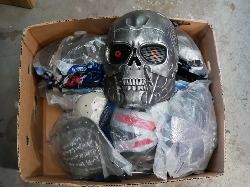 box of various masks Image 1++