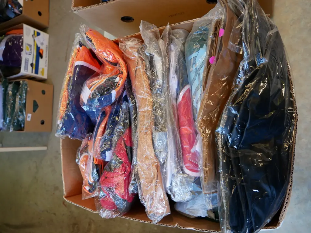 box of unopened costumes Image 1++