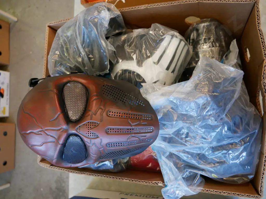 box of various masks Image 1++