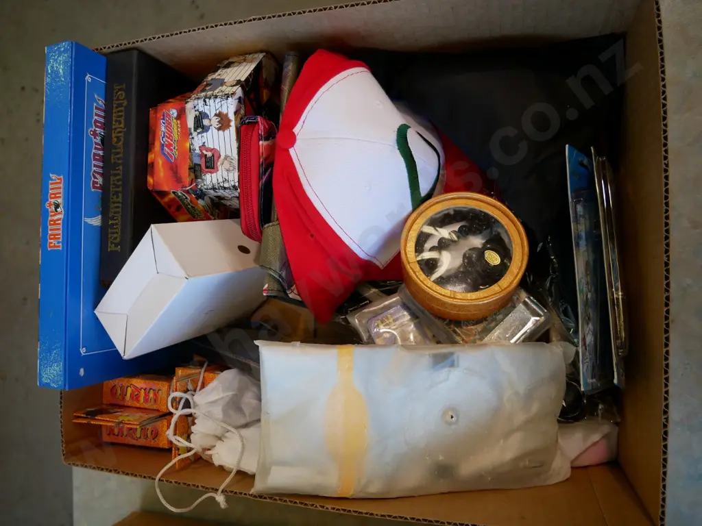 lucky dip box of assorted fantasy colllectables and toys Image 1++