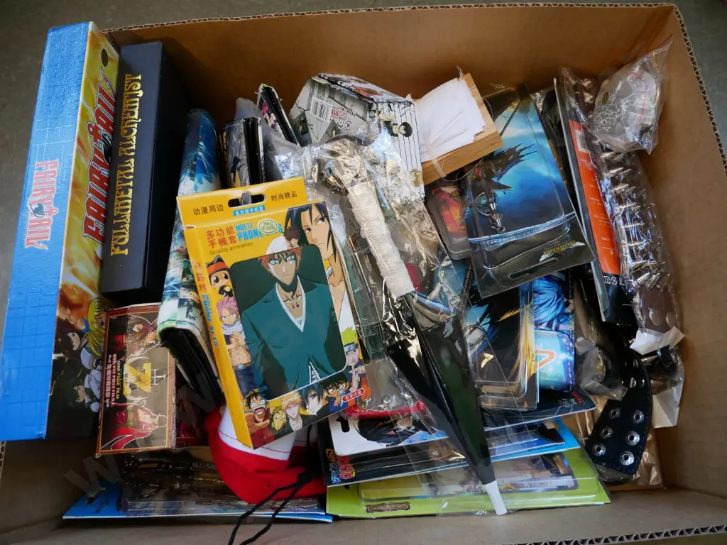 lucky dip box of assorted fantasy colllectables and toys Image 1++