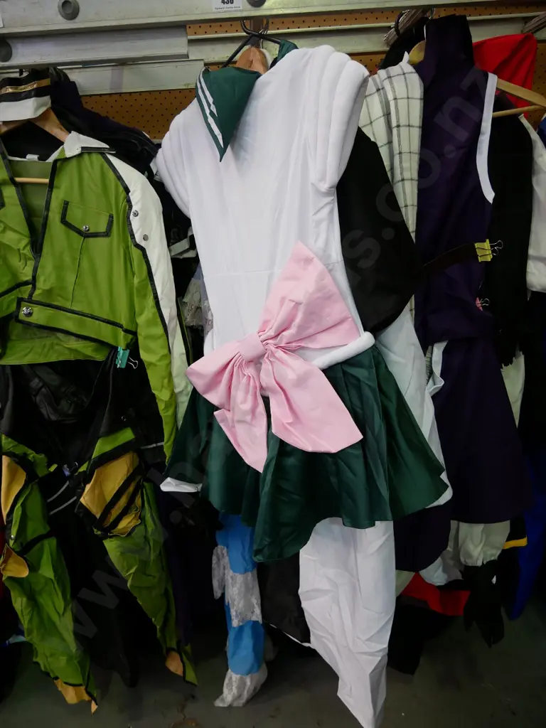 rack of assorted costumes Image 1++