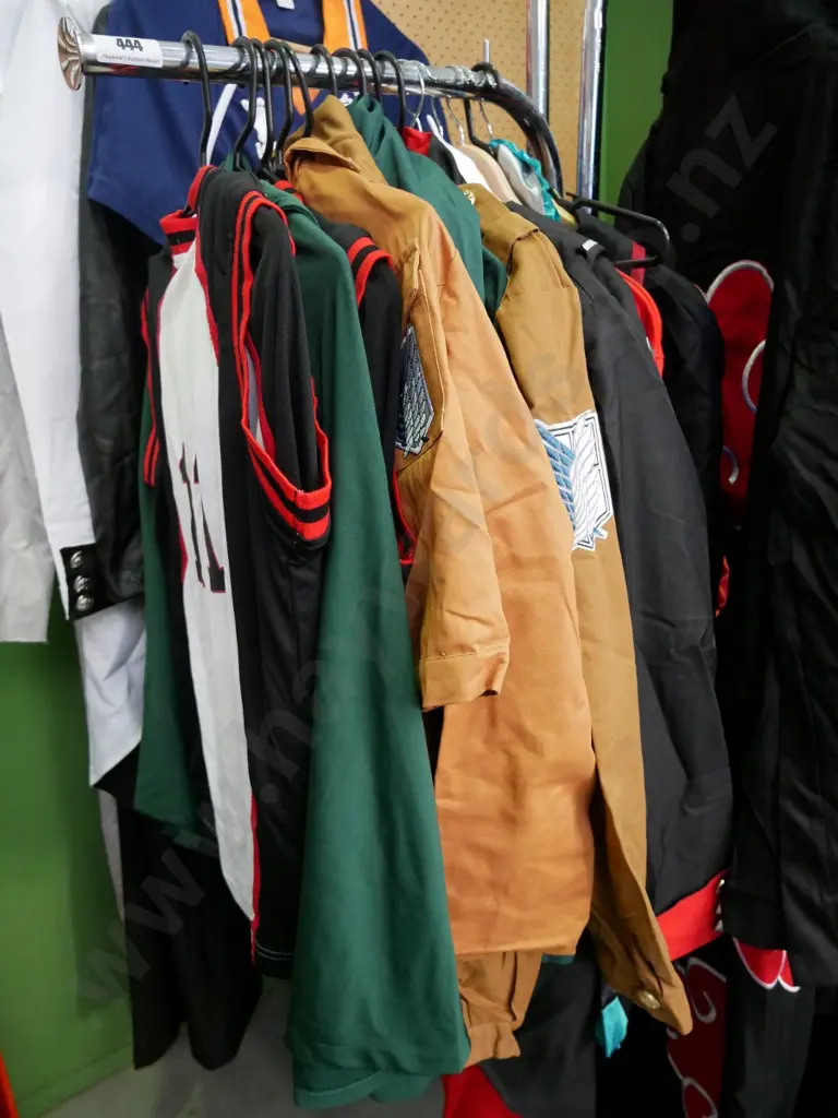 rack of assorted costumes Image 1++