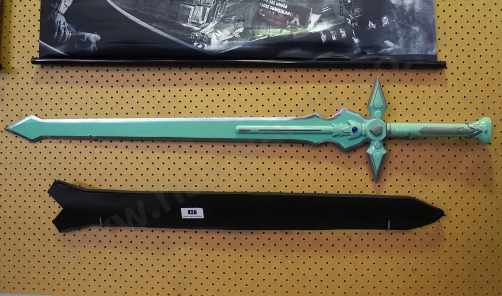 Sword Art Online Dark Repulser sword and sheath Image 1++
