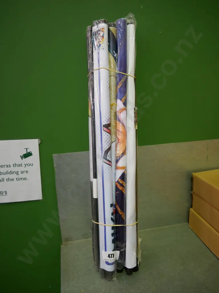 bundle of 10 wall hanging prints on scrolls Image 1++