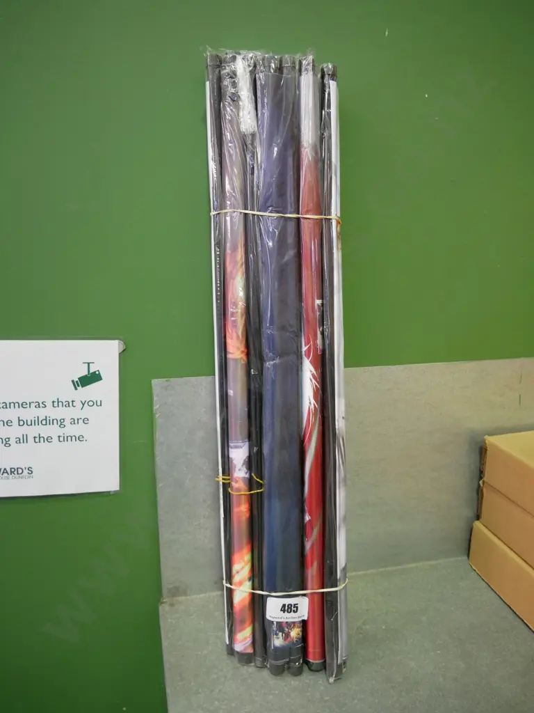 bundle of 10 wall hanging prints on scrolls Image 1++
