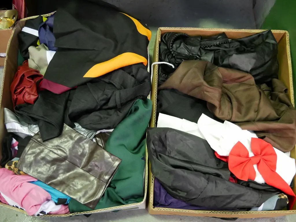2 boxes of unopened costumes - red dots Image 1++