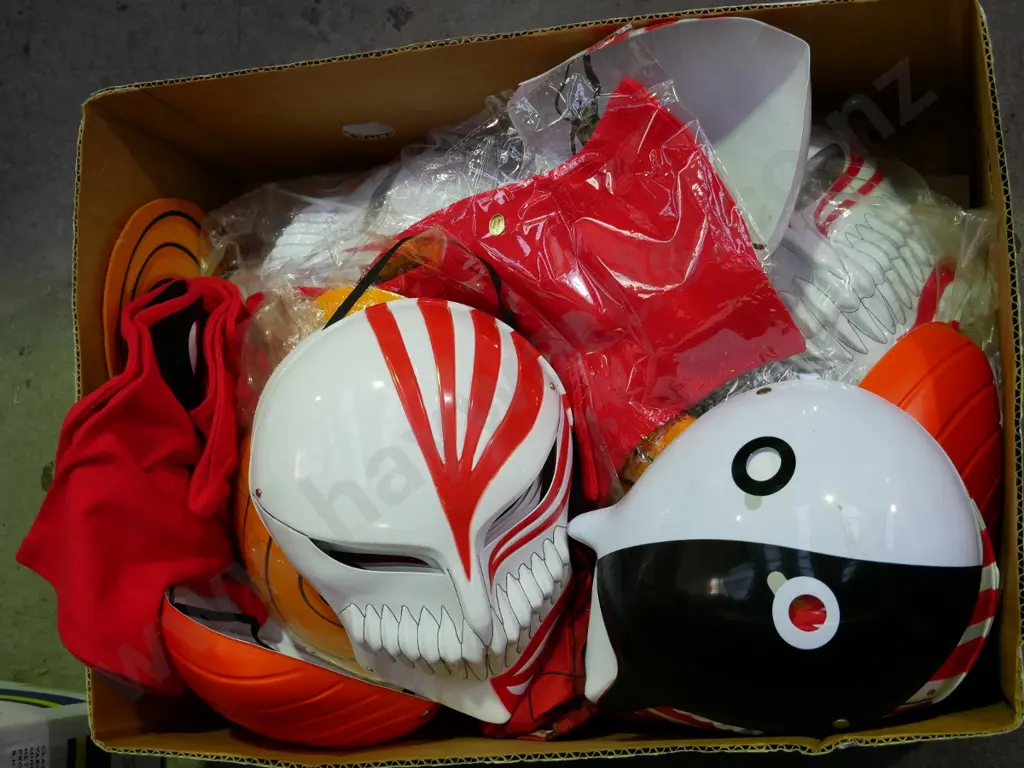 box of various masks Image 1++