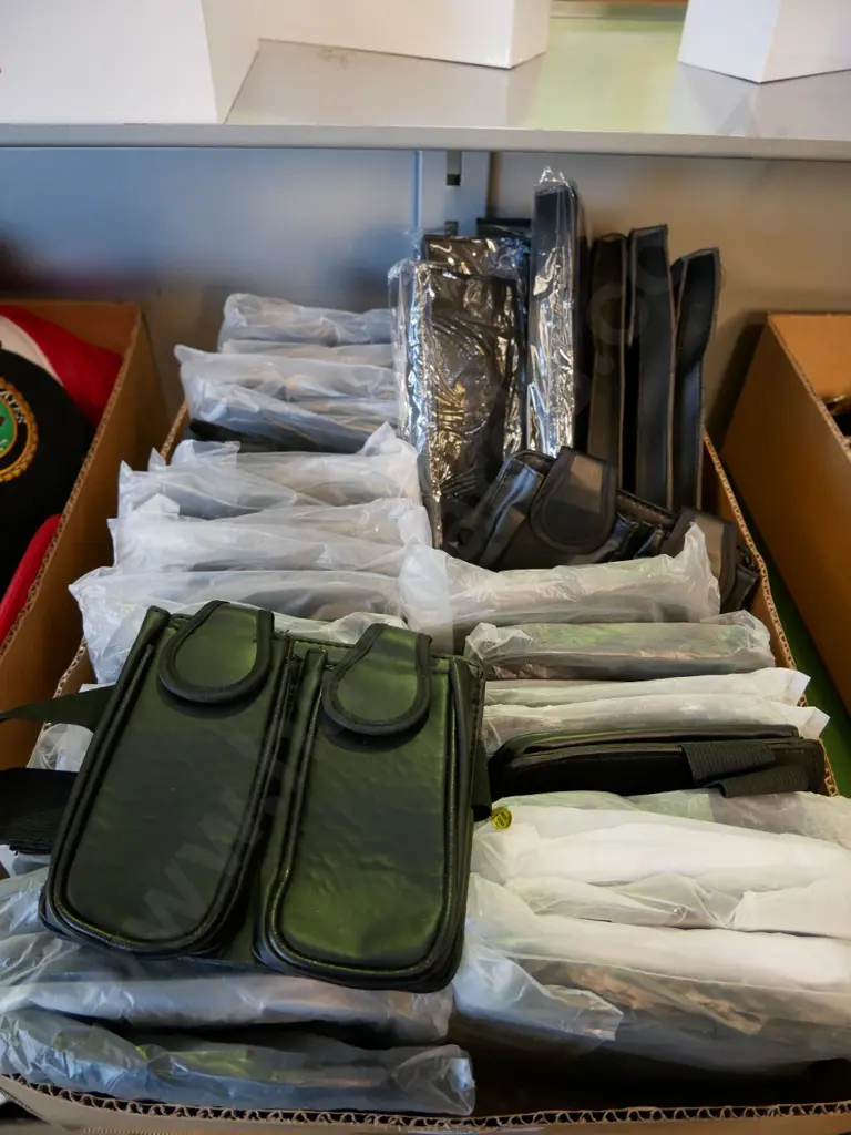 box of various pouches Image 1++