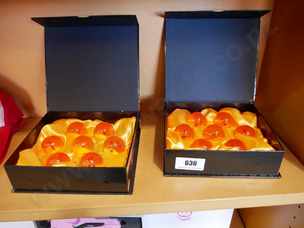 2 boxes Dragon Ball Z crystal balls Image 1++