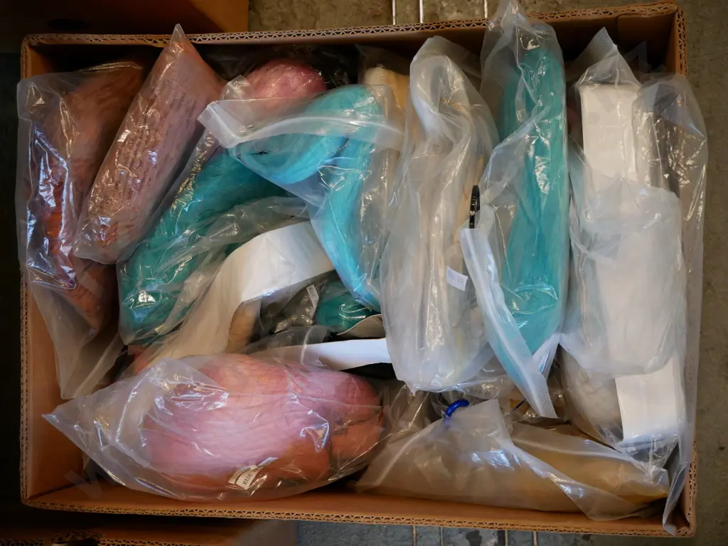 box of wigs Image 1++