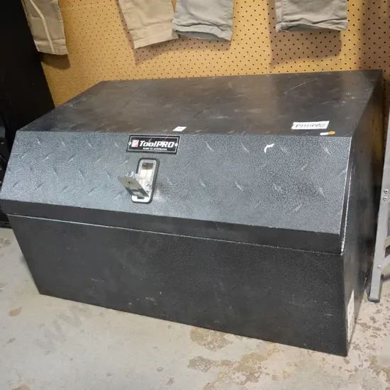 Large Black Toolpro Toolbox