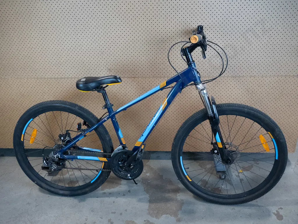 Blue and Orange Malvernstar Hurricane Bike Image 1++