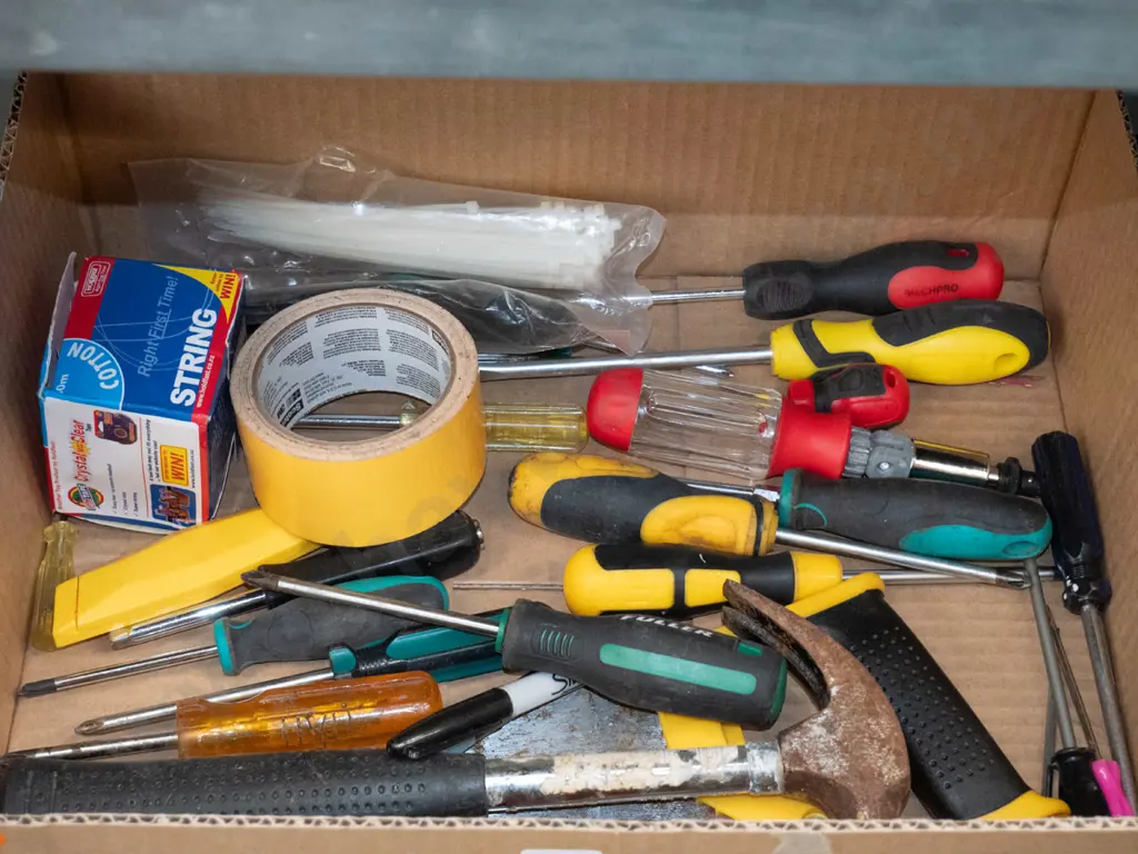 Box of assorted tools Image 1++