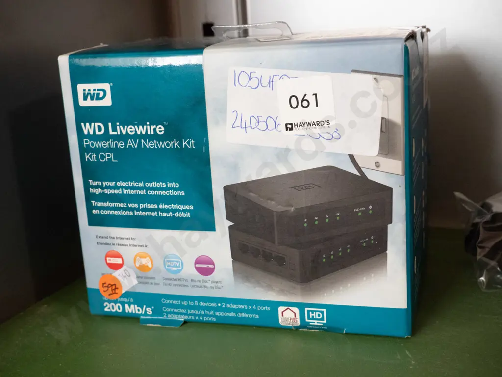 WD livewire powerline AV kit  Image 1++