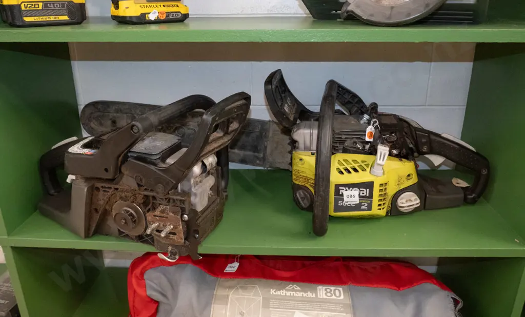 1 X Ryobi Chainsaw & one other saw (parts only) Image 1++