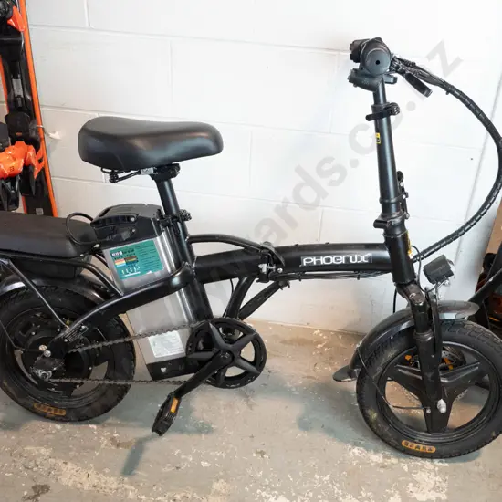 Phoenix, battery powered foldaway, commuter bike, no key or charger