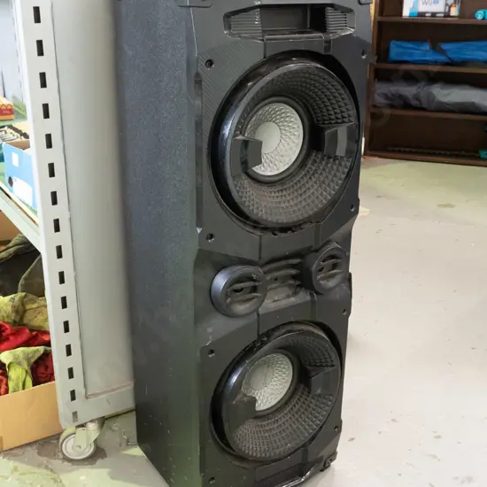 JVC portable stereo system, no power cord