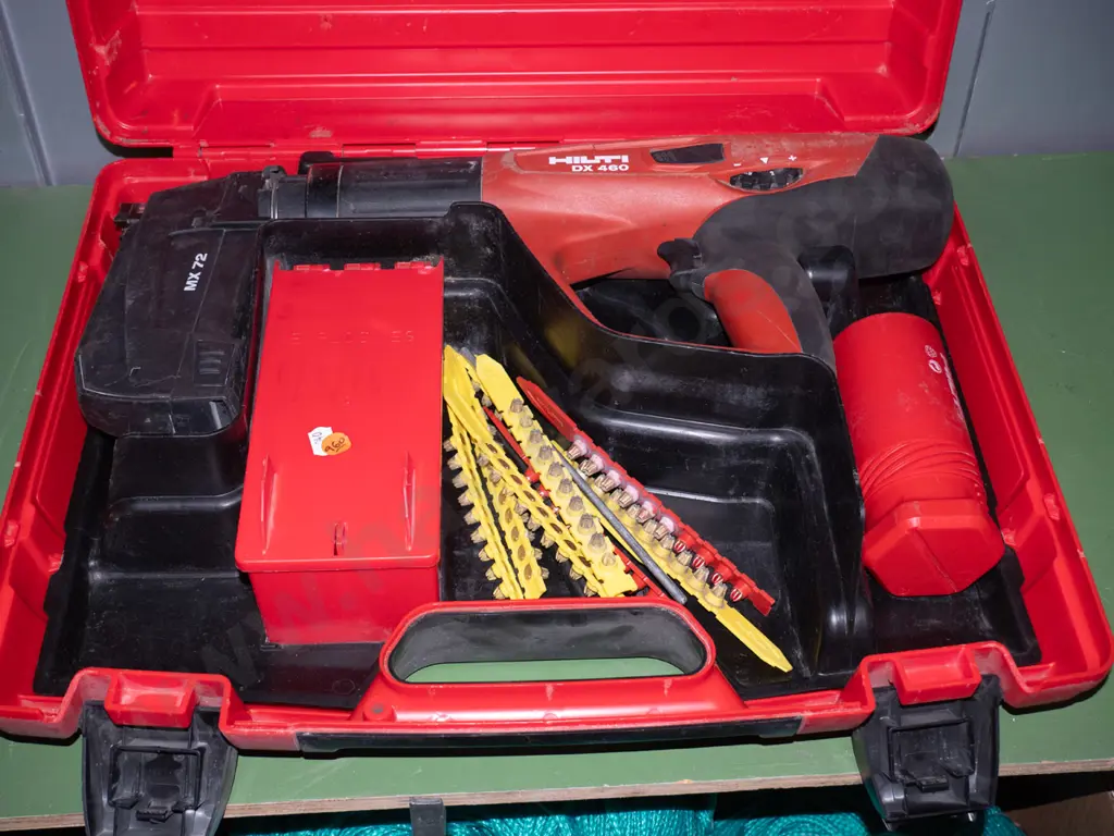 Cased Hilti MX72 actuated fastening nailer Image 1++