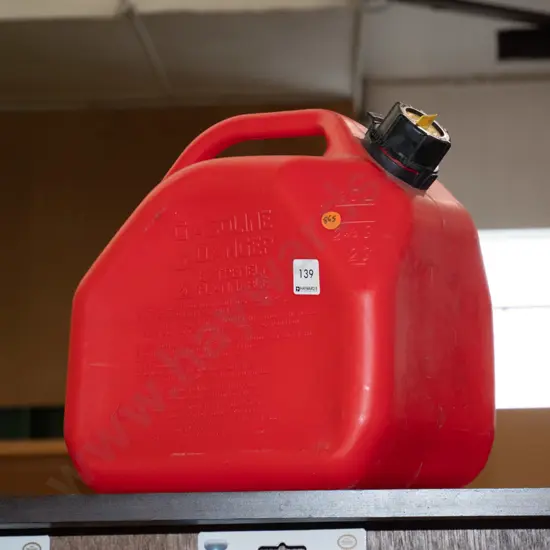 10L Red Petrol Can 