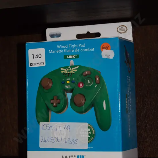 Wii wired fight pad 