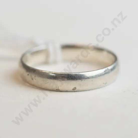 Silver Ring-Poss Wedding Band