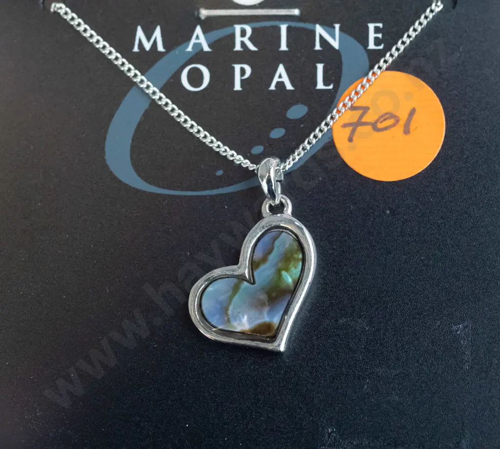 Marine Opal Paua shell necklace  Image 1++