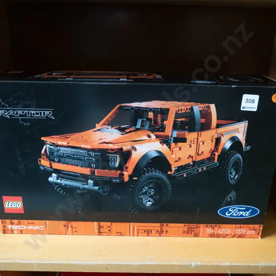 Lego Ute - ford raptor (orange) 