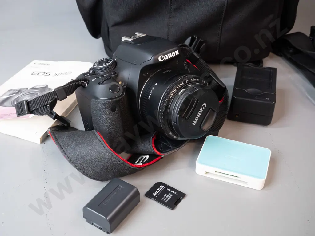 Cannon camera EOS 600D in black case 1 Image 1++