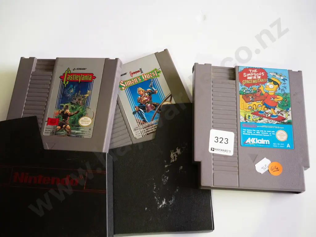 1980s Nintendo cartridge games Image 1++