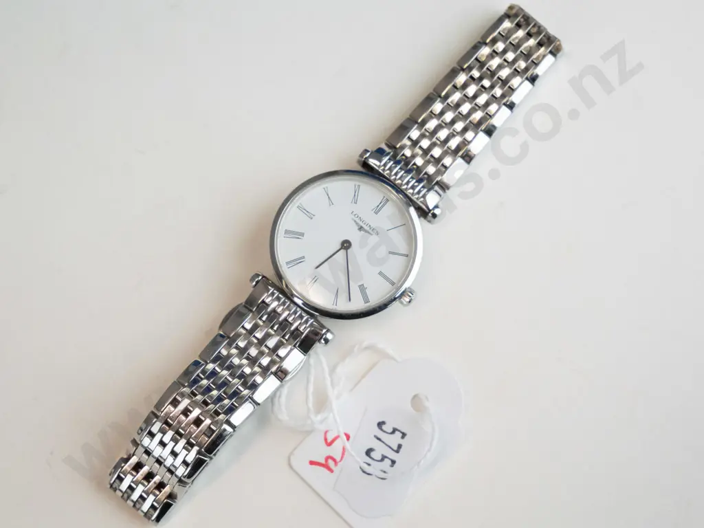 Watch silver analogue Longines ladies Image 1++