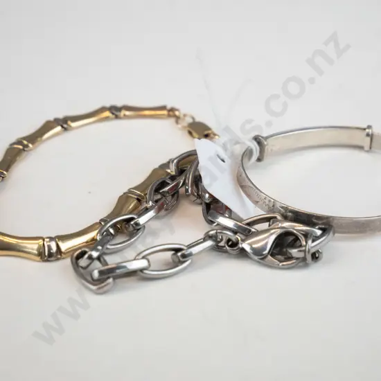 1 bangle & 2 x bracelets