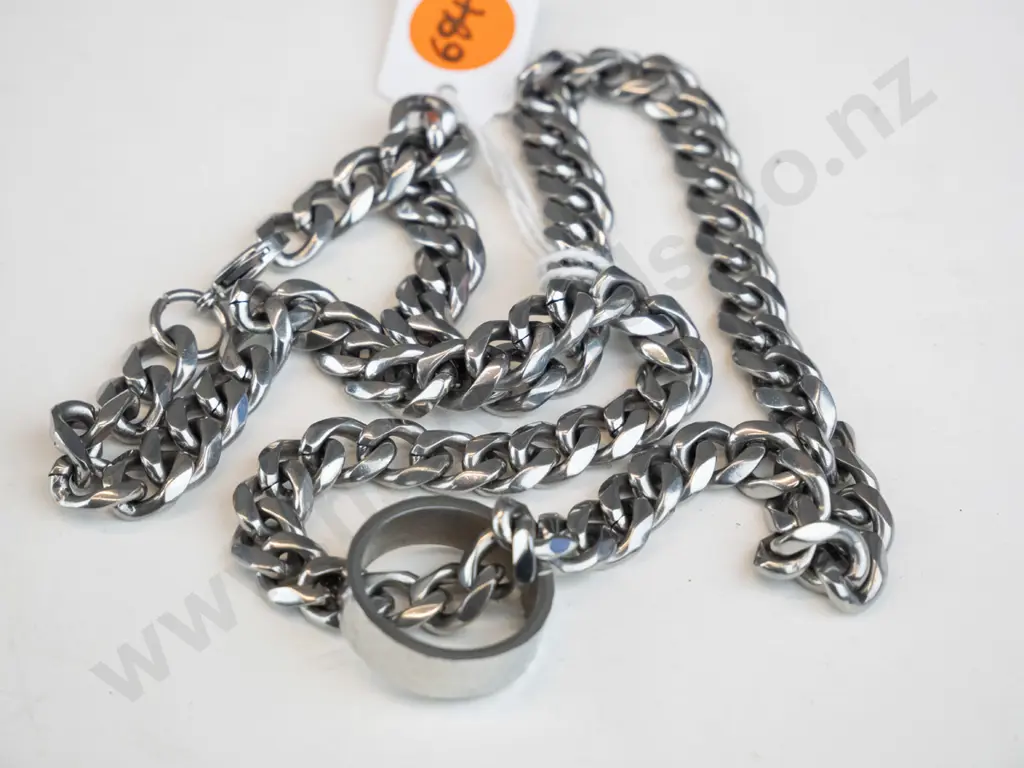 chunky metal chain necklace  Image 1++