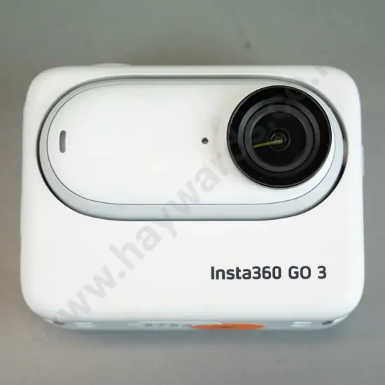 white Insta360 GO3 camera