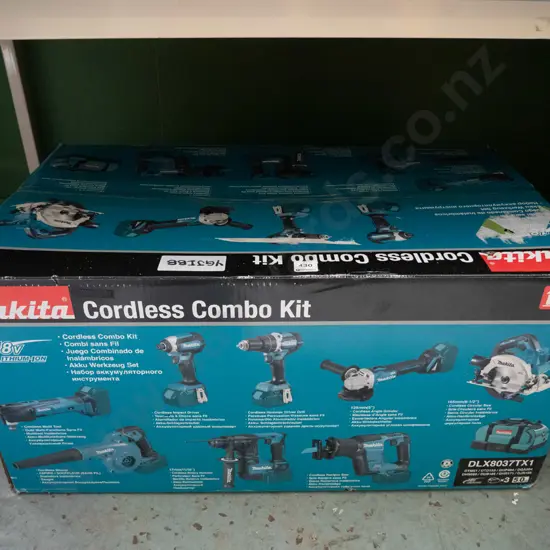 Makita Cordless Combo Kit in a box 