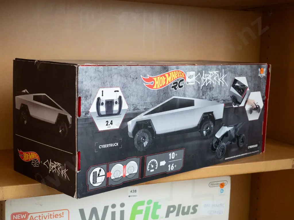 Hotwheels RC x Cybertruck remote control car in box  Image 1++