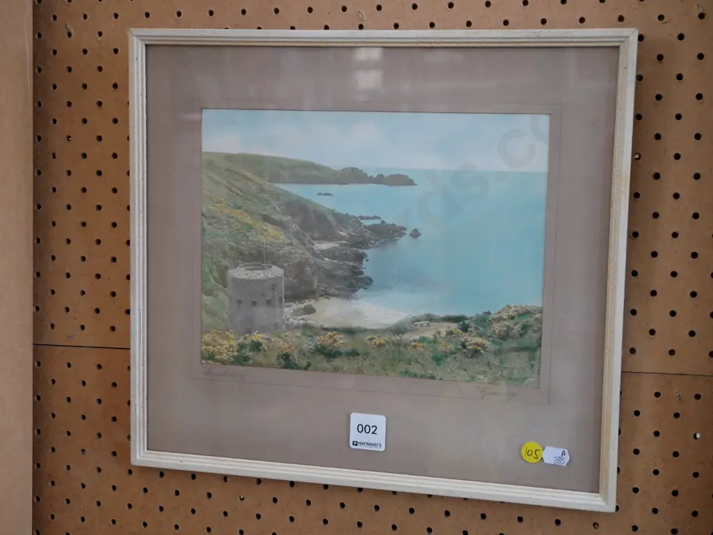 Saints Bay,  Guernsey,  hand coloured photograph Image 1++